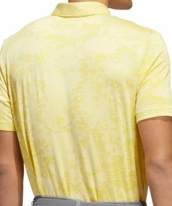 Adidas Jacquard Polo Shirt - Almost Yellow/Impact Yellow -Second Hand Clubs Sales adidas jacquard polo shirt almost yellow impact yellow 3