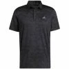 Adidas Jacquard Polo Shirt - Carbon/Black -Second Hand Clubs Sales adidas jacquard polo shirt carbon black 1