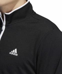 Adidas Lightweight 1/4 Zip Pullover - Black 10 Adidas Lightweight 1/4 Zip Pullover - Black -Second Hand Clubs Sales adidas lightweight 14 zip pullover black 4