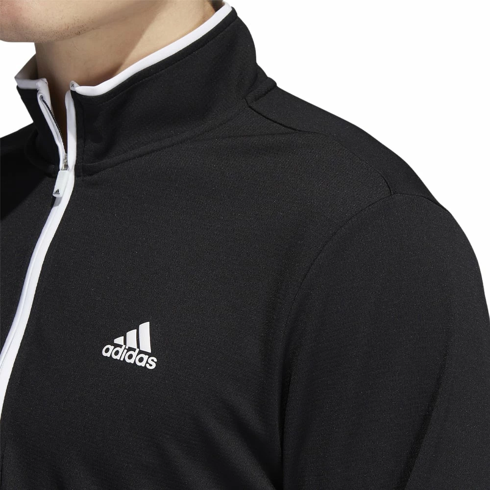 Adidas Lightweight 1/4 Zip Pullover - Black 6 Adidas Lightweight 1/4 Zip Pullover - Black - Image 4