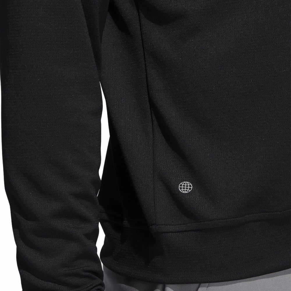 Adidas Lightweight 1/4 Zip Pullover - Black 7 Adidas Lightweight 1/4 Zip Pullover - Black - Image 5