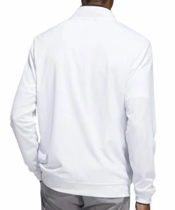 Adidas Lightweight 1/4 Zip Pullover - White 9 Adidas Lightweight 1/4 Zip Pullover - White -Second Hand Clubs Sales adidas lightweight 14 zip pullover white 3