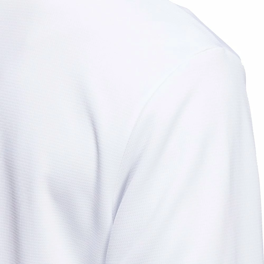 Adidas Lightweight 1/4 Zip Pullover - White 7 Adidas Lightweight 1/4 Zip Pullover - White - Image 5