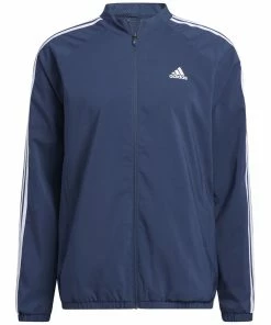Adidas Lined Full-Zip Jacket - Crew Navy