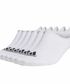 Adidas Low Cut Socks (6 Pack) - White