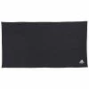 Adidas Microfibre Players Towel - Black -Second Hand Clubs Sales adidas microfibre players towel black 1