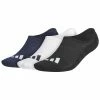 Adidas No Show Socks (3 Pack) - Navy/White/Black -Second Hand Clubs Sales adidas no show socks 3 pack navywhiteblack 1