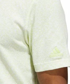 Adidas Prime Abstract Print Polo Shirt - White/Pulse Lime 10 Adidas Prime Abstract Print Polo Shirt - White/Pulse Lime -Second Hand Clubs Sales adidas prime blue abstract print polo white pulse lime 4