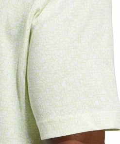 Adidas Prime Abstract Print Polo Shirt - White/Pulse Lime 11 Adidas Prime Abstract Print Polo Shirt - White/Pulse Lime -Second Hand Clubs Sales adidas prime blue abstract print polo white pulse lime 5