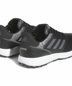 Adidas S2G Spikeless Waterproof Leather 23 Shoes - Core Black/Greyfive/Silver Peb -Second Hand Clubs Sales adidas s2g spikeless waterproof leather 23 shoes core black greyfive silver peb 5