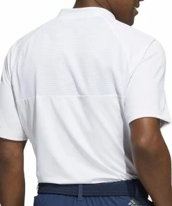Adidas Sport Collar Polo Shirt - White -Second Hand Clubs Sales adidas sport collar polo shirt white 3