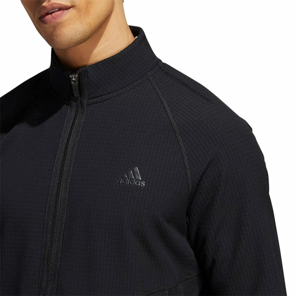 Adidas Statement Full Zip Jacket - Black 6 Adidas Statement Full Zip Jacket - Black - Image 4
