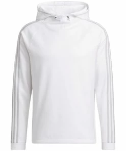 Adidas Three Stripe COLD.RDY Hoodie - White