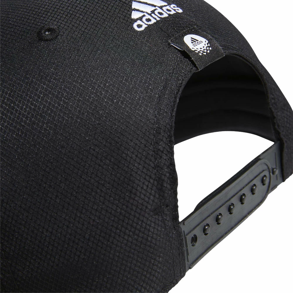 Adidas Tour 3 Stripe Cap - Black/White 6 Adidas Tour 3 Stripe Cap - Black/White - Image 4