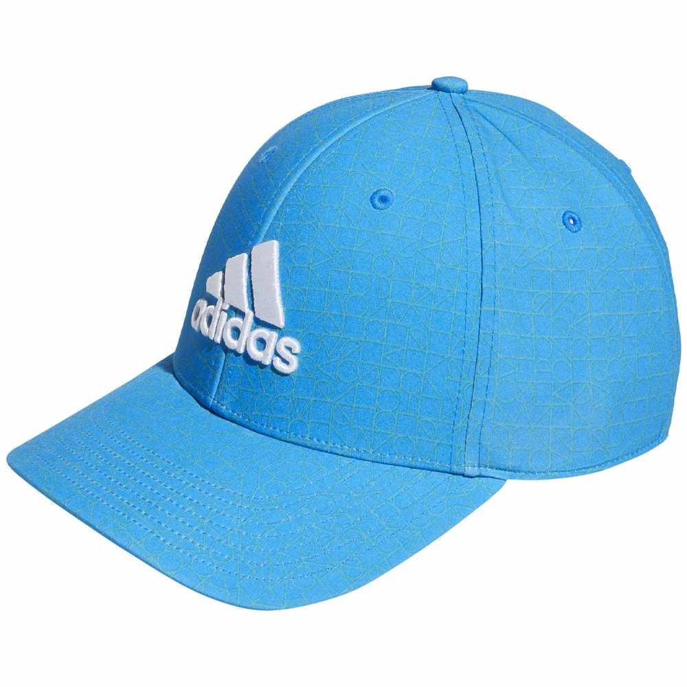 Adidas Tour Print Cap - Blue Rush 3 Adidas Tour Print Cap - Blue Rush