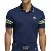 Adidas Ultimate365 Blocked Polo Shirt - Collegiate Navy/Solar Yellow -Second Hand Clubs Sales adidas ultimate365 blocked polo shirt collegiate navysolar yellow 1