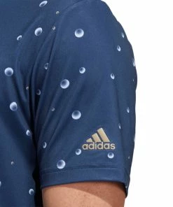 Adidas Ultimate Allover Print Polo Shirt - Crew Navy/White/Hemp 10 Adidas Ultimate Allover Print Polo Shirt - Crew Navy/White/Hemp -Second Hand Clubs Sales adidas ultimate allover print polo shirt crew navy white hemp 4