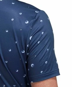 Adidas Ultimate Allover Print Polo Shirt - Crew Navy/White/Hemp 11 Adidas Ultimate Allover Print Polo Shirt - Crew Navy/White/Hemp -Second Hand Clubs Sales adidas ultimate allover print polo shirt crew navy white hemp 5