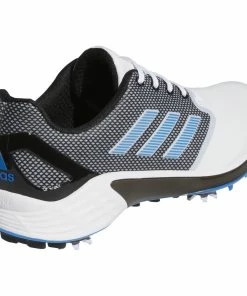 Adidas ZG21 Spiked Shoes - White/Blue Rush/Core Black -Second Hand Clubs Sales adidas zg21 spiked shoes whiteblue rushcore black 5