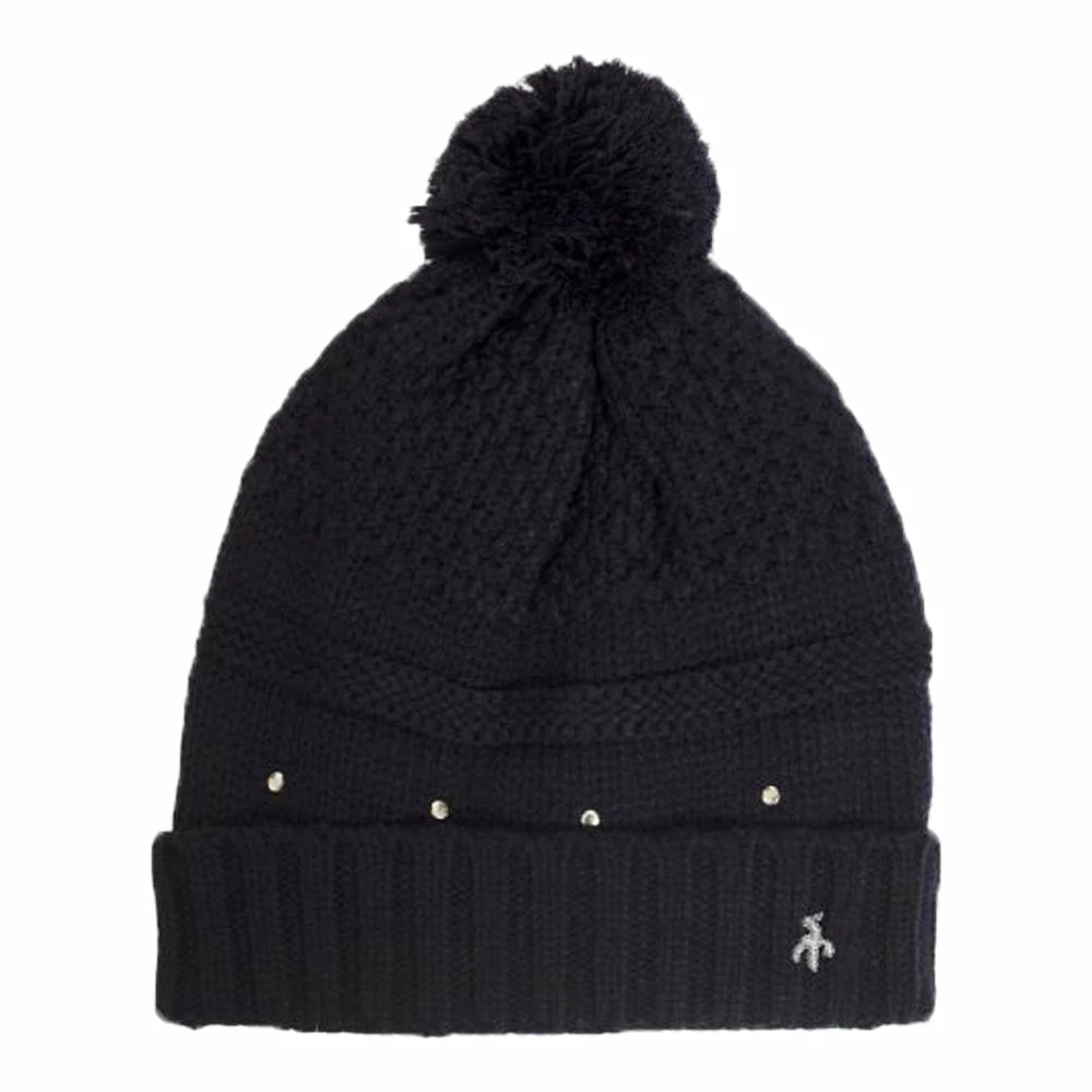Golf Clearance Online Green Lamb Inge Fleece Lined Beanie Hat - Black 3 Golf Clearance Online Green Lamb Inge Fleece Lined Beanie Hat - Black