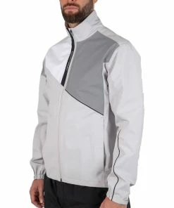 Galvin Green Apollo Waterproof Jacket - Cool Grey/White/Sharkskin/Black