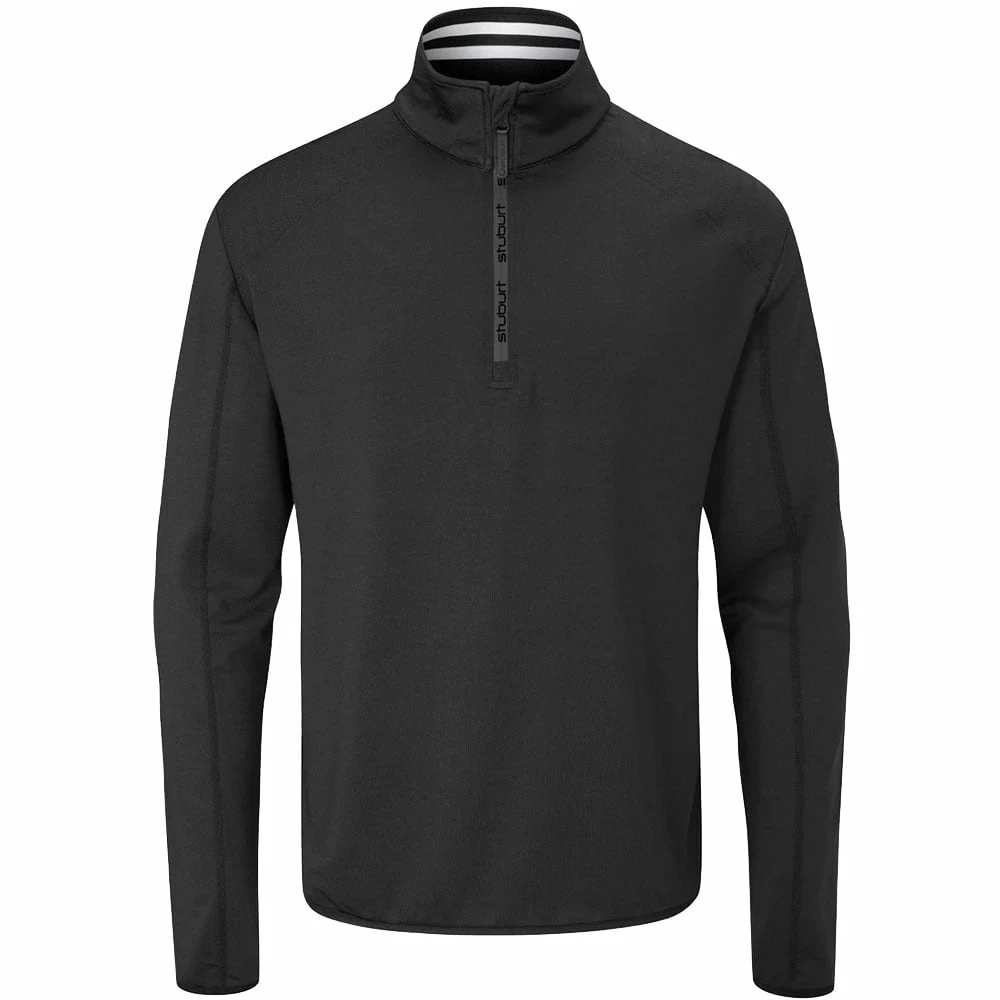 Stuburt Avalanche 1/2 Zip Pullover - Black 3 Stuburt Avalanche 1/2 Zip Pullover - Black