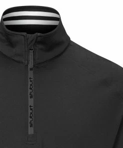 Stuburt Avalanche 1/2 Zip Pullover - Black 8 Stuburt Avalanche 1/2 Zip Pullover - Black -Second Hand Clubs Sales avalanche mid layer black 3