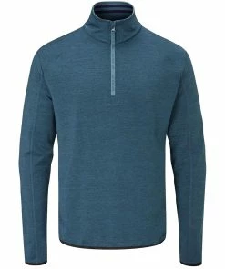 Stuburt Avalanche 1/2 Zip Pullover - Peacock Marl