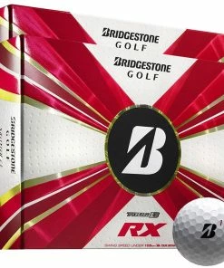 Bridgestone Tour B RX Golf Balls - White - Double Dozen