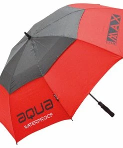 Big Max Aqua Umbrella - Red/Charcoal