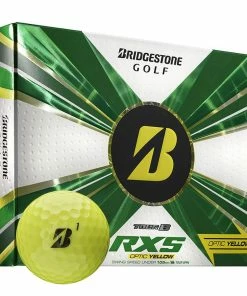 Bridgestone Tour B RXS Golf Balls - Yellow - 12 Pack