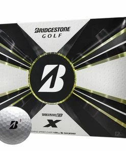 Bridgestone Tour B X Golf Balls - White - 12 Pack
