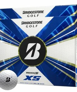 Bridgestone Tour B XS Golf Balls - White - Double Dozen