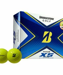 Bridgestone Tour B XS Golf Balls - Yellow - 12 Pack -Second Hand Clubs Sales bridgestone 2022 tour b xs yellow 2