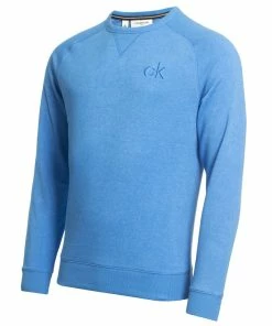 Calvin Klein Columbia Crew Neck Sweater - Blue Marl
