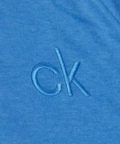 Calvin Klein Columbia Crew Neck Sweater - Blue Marl -Second Hand Clubs Sales c9486bluemarl7