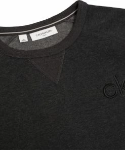 Calvin Klein Columbia Crew Neck Sweater - Charcoal Marl -Second Hand Clubs Sales c9486chamarl8