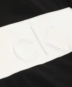 Calvin Klein Embossed Half Zip Insul-Lite Pullover - Black/White 11 Calvin Klein Embossed Half Zip Insul-Lite Pullover - Black/White -Second Hand Clubs Sales c9500blk wht8