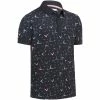 Callaway All Over Chev Geo Polo Shirt - Caviar -Second Hand Clubs Sales callaway all over chev geo polo shirt caviar 1