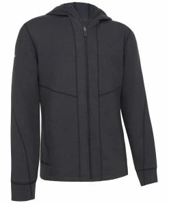 Callaway Aquapel Thermal Hoodie - Black Heather