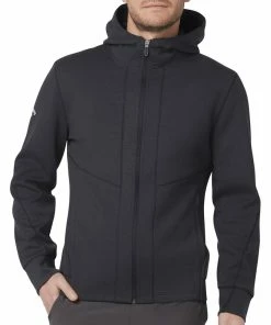 Callaway Aquapel Thermal Hoodie - Black Heather -Second Hand Clubs Sales callaway aquapel thermal hoodie black heather 4