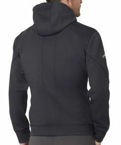 Callaway Aquapel Thermal Hoodie - Black Heather -Second Hand Clubs Sales callaway aquapel thermal hoodie black heather 5