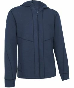 Callaway Aquapel Thermal Hoodie - Dark Navy Heather