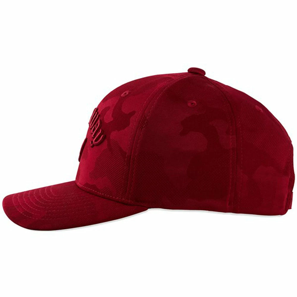 Callaway Adjustable Camo Snapback Cap - Red 4 Callaway Adjustable Camo Snapback Cap - Red - Image 2