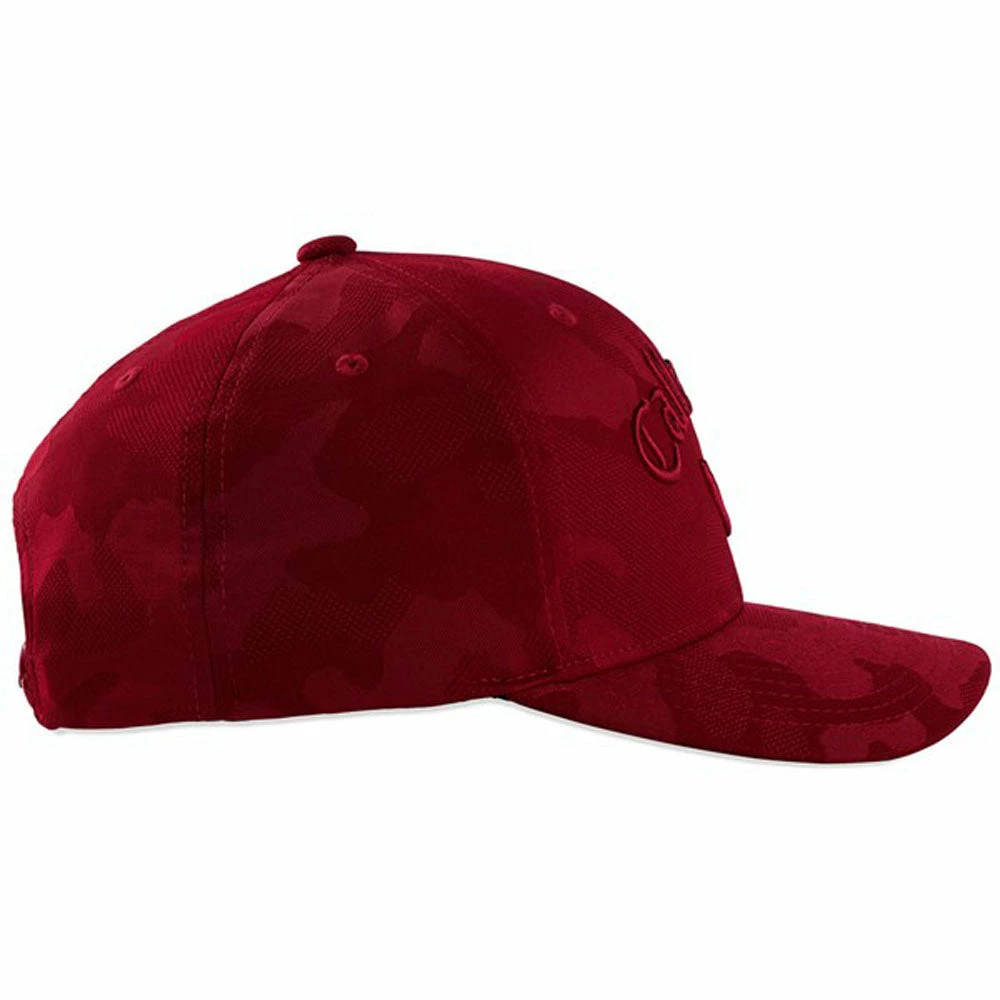 Callaway Adjustable Camo Snapback Cap - Red 5 Callaway Adjustable Camo Snapback Cap - Red - Image 3