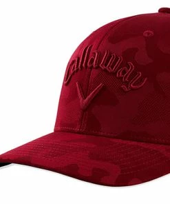 Callaway Adjustable Camo Snapback Cap - Red 10 Callaway Adjustable Camo Snapback Cap - Red -Second Hand Clubs Sales callaway camo snapback cap red 4