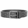 Callaway Chev Print Leather Belt - Grey 2 Callaway Chev Print Leather Belt - Grey -Second Hand Clubs Sales callaway chev print leather belt grey