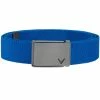 Callaway Cut-to-fit Stretch Webbed Belt - Magnetic Blue -Second Hand Clubs Sales callaway cut to fit stretch webbed belt magnetic blue 1