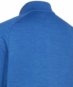 Callaway Heather Eco Stripe Fleece - Mazarine Blue Heather -Second Hand Clubs Sales callaway heather eco stripe fleece mazarine blue heather 4