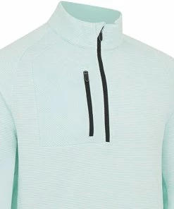 Callaway Heather Striped Fleece - Aruba Blue Heather -Second Hand Clubs Sales callaway heather striped fleece aruba blue heather 3